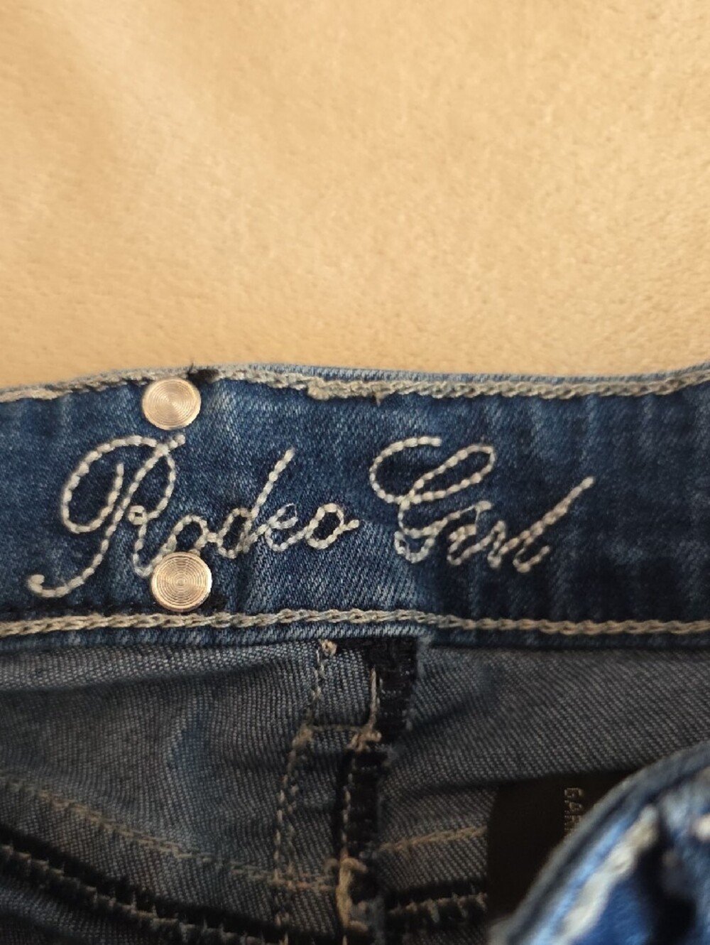 Kids Dark Blue Flared Jeans - Classic Denim - Picture 3 of 8